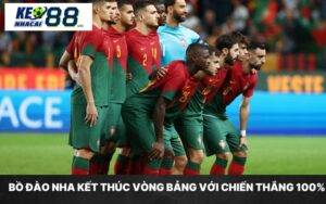 Bồ Đào Nha kết thúc vòng bảng với chiến thắng 100%